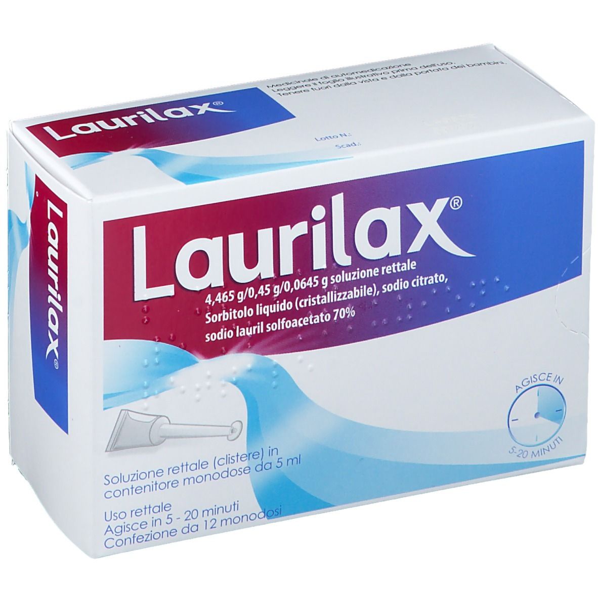 Laurilax® Soluzione Rettale