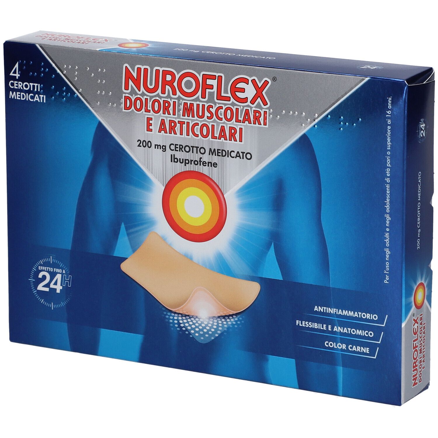 NUROFLEX Dolori Muscolari e Articolari, 200 mg Cerotto Medicato