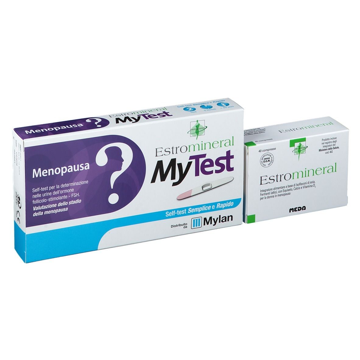 Estromineral + MyTest Estromineral Menopausa Self Test