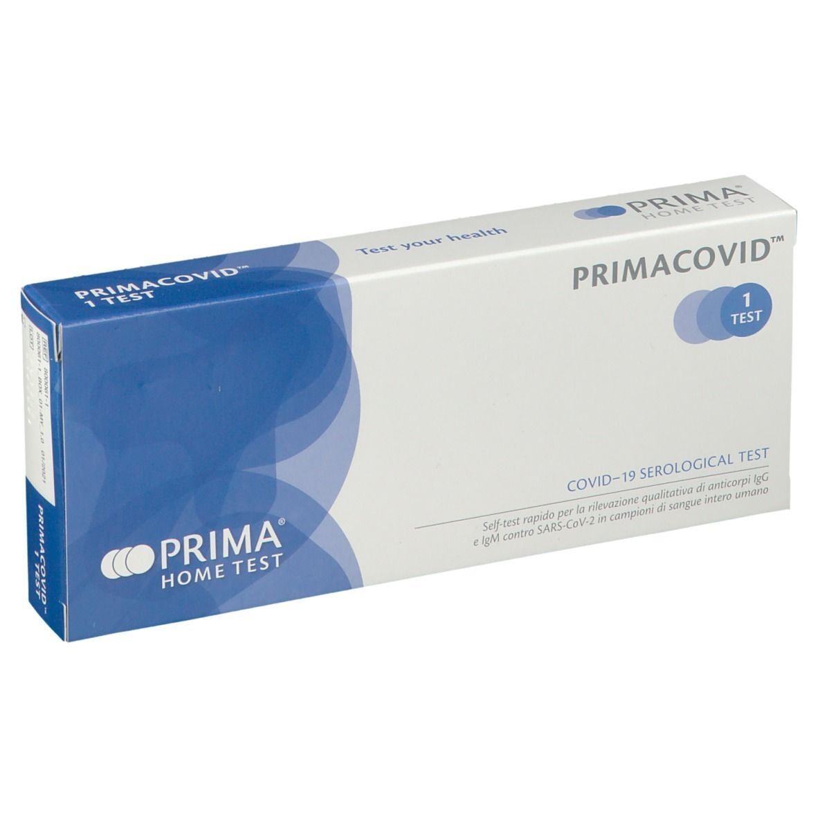 PRIMACOVID™ COVID-19 Self-Test Sierologico Rapido Set da 10