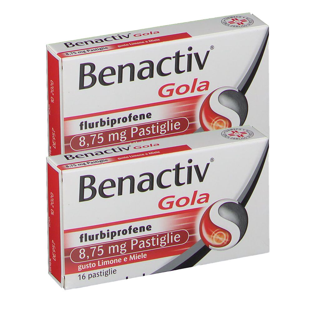 Benactiv® Gola Gusto Limone e Miele Set da 2