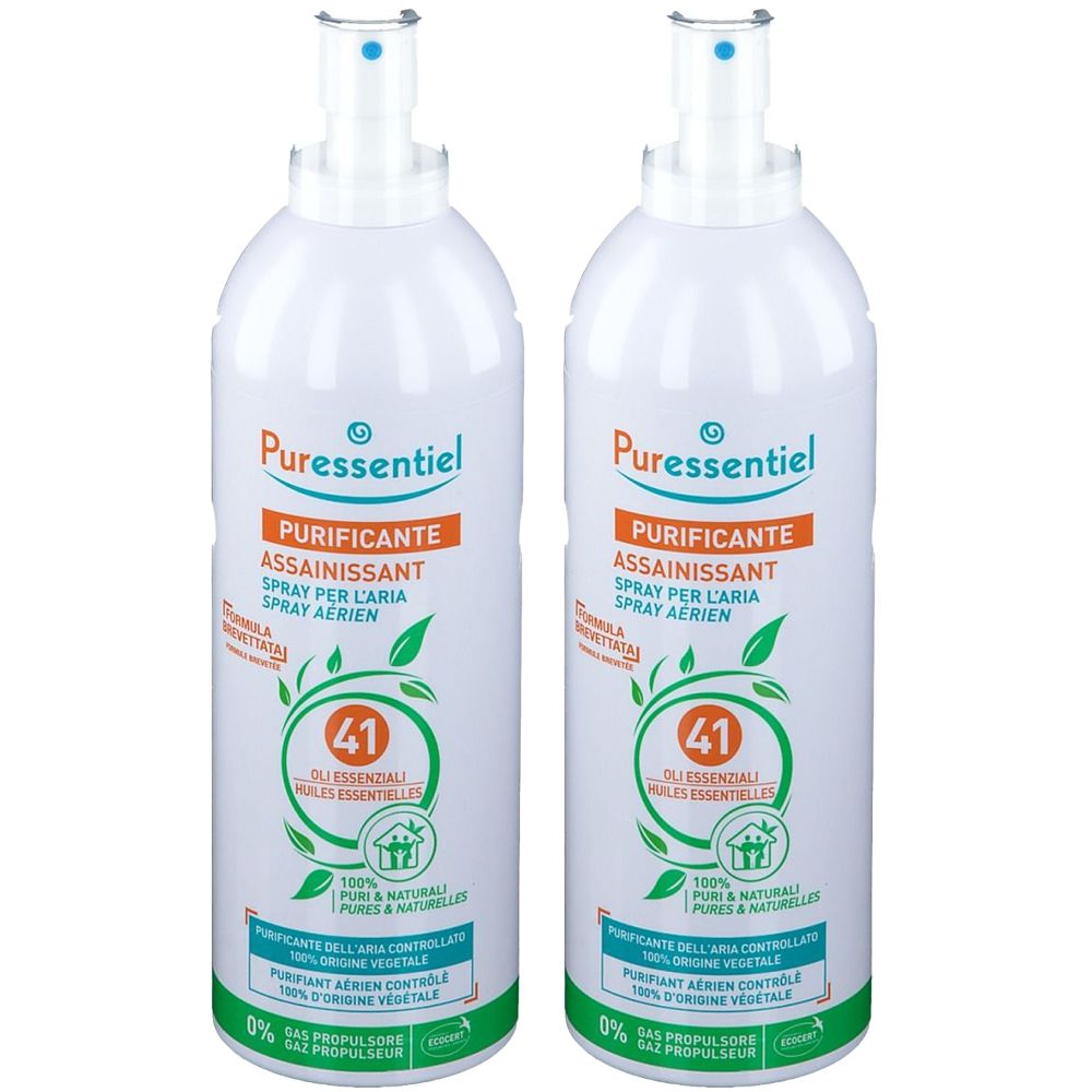 Puressentiel Purificante Spray per l'Aria 500 ml Set da 2
