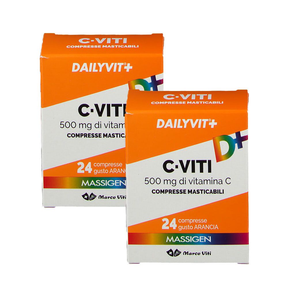MASSIGEN® C VITI Compresse Masticabili Set da 2