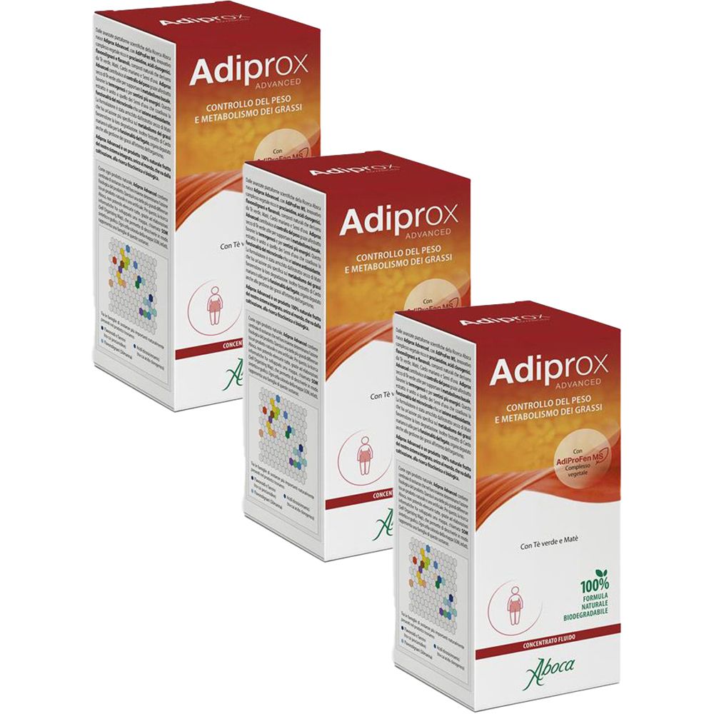 Aboca® Adiprox Advanced Concentrato Fluido Set da 3
