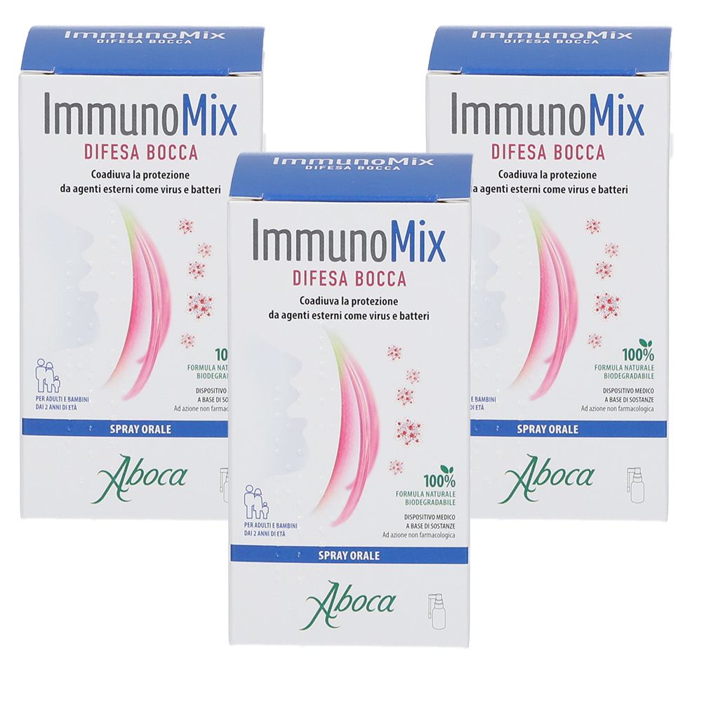 Aboca® ImmunoMix Difesa Bocca Set da 3