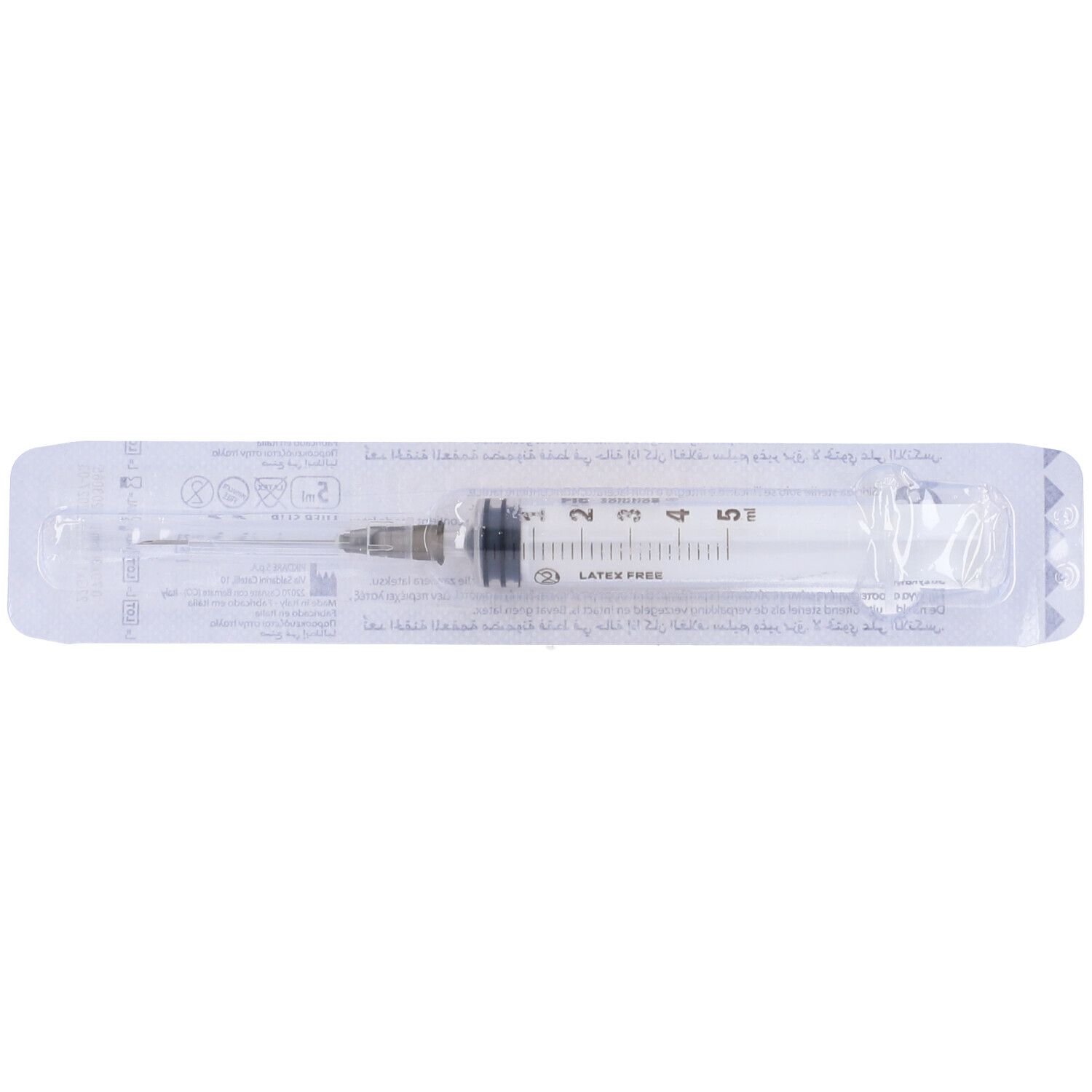 Pic Siringa 5 ml Con Ago 22G