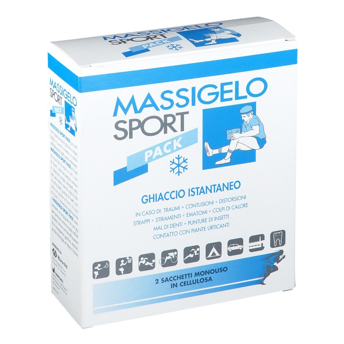 MASSIGEN® Massigelo Sport Pack Ghiaccio Istantaneo