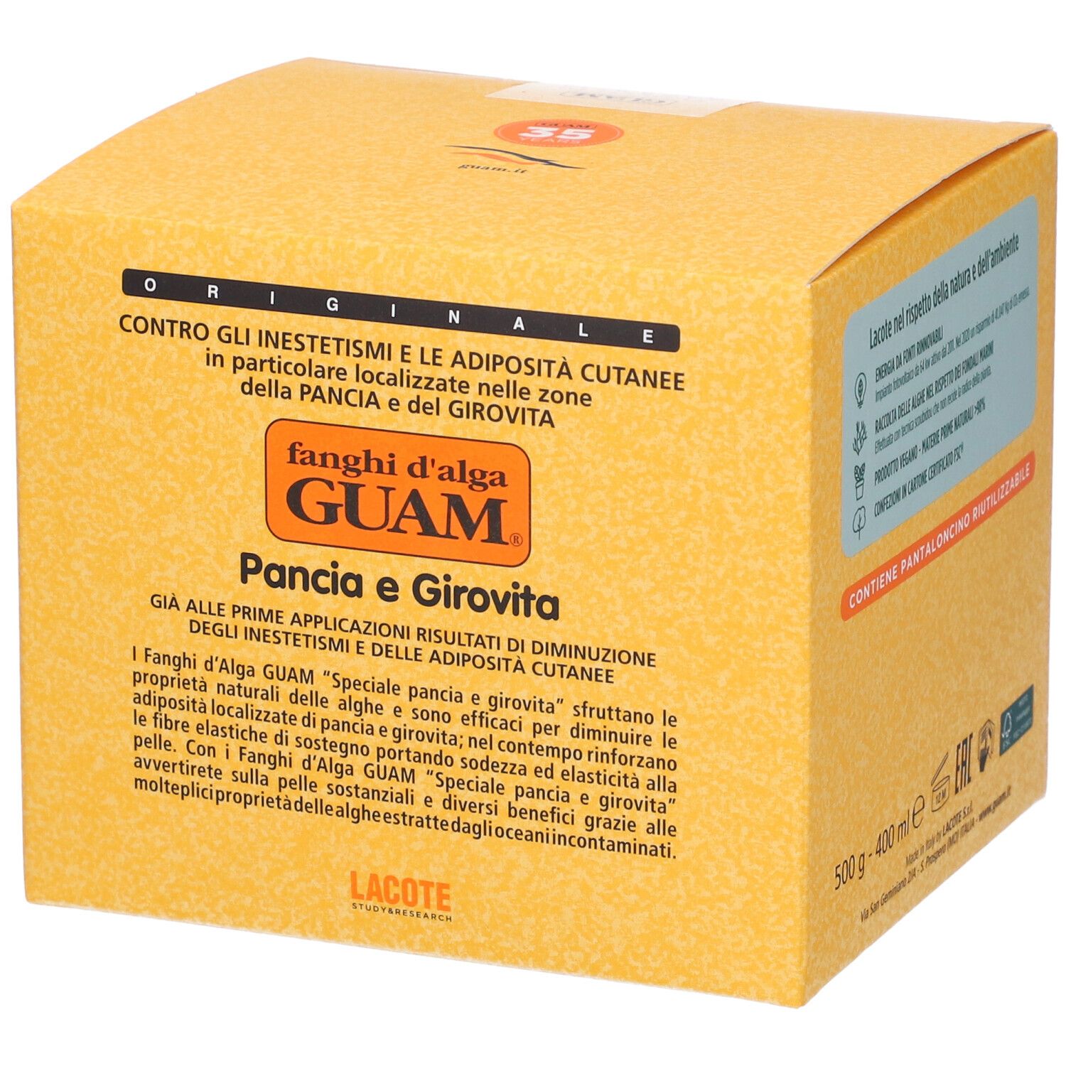 GUAM® Fanghi D'alga Guam Pancia e Girovita