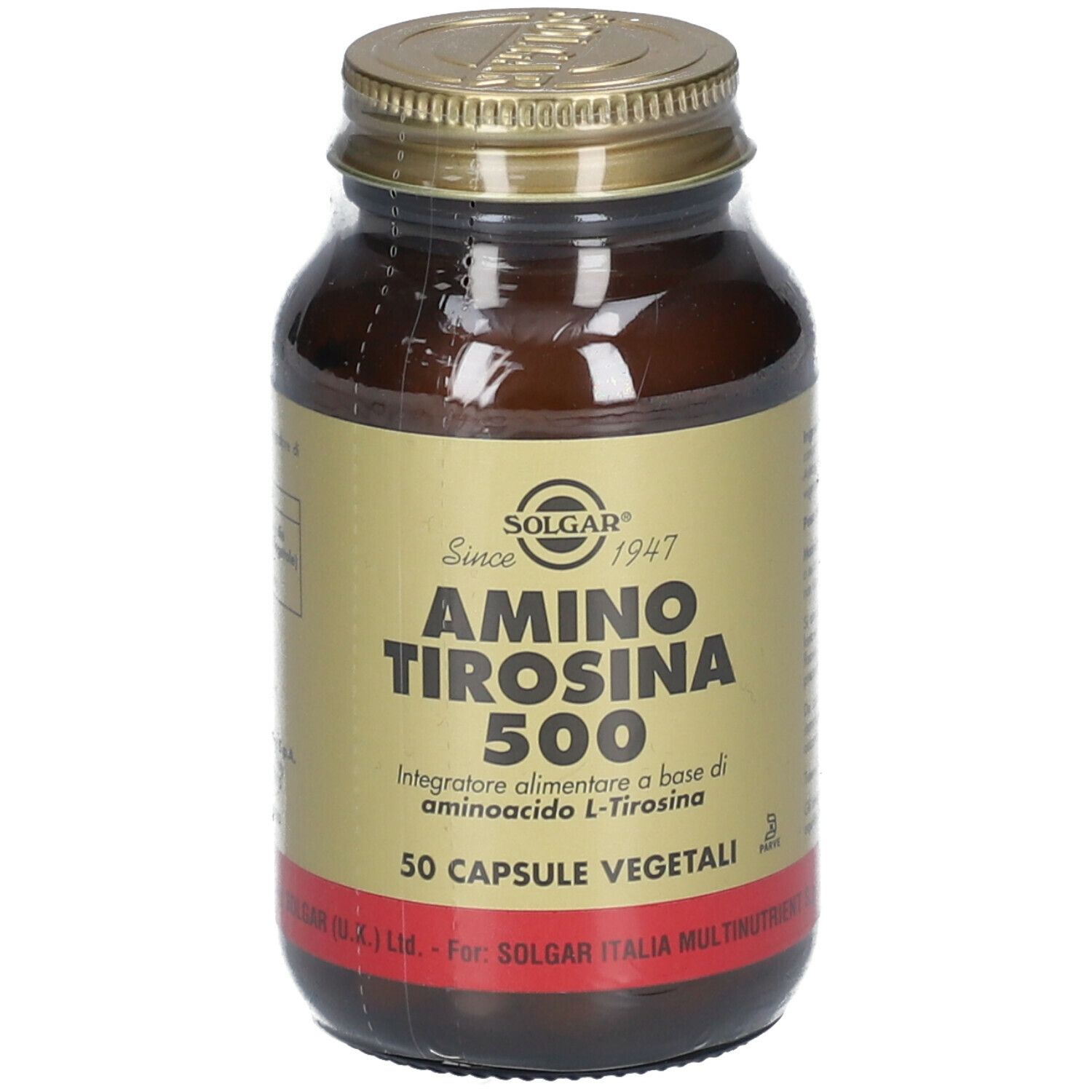 SOLGAR® Amino Tirosina 500