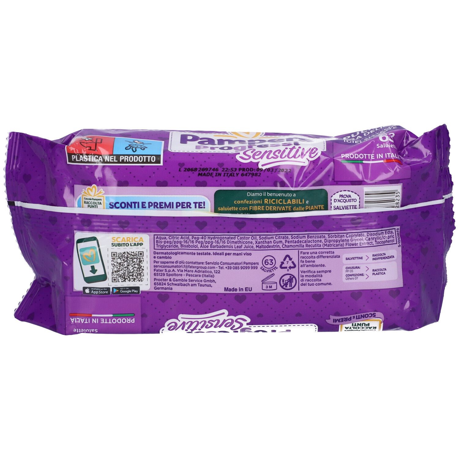 Pampers Progressi Sensitive