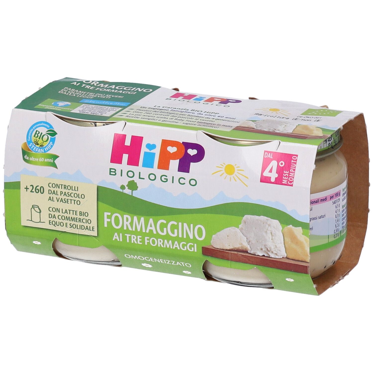 HiPP Bio Formaggino ai 3 Formaggi