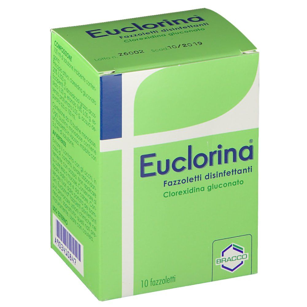 Bracco Euclorina® Fazzoletti Disinfettanti