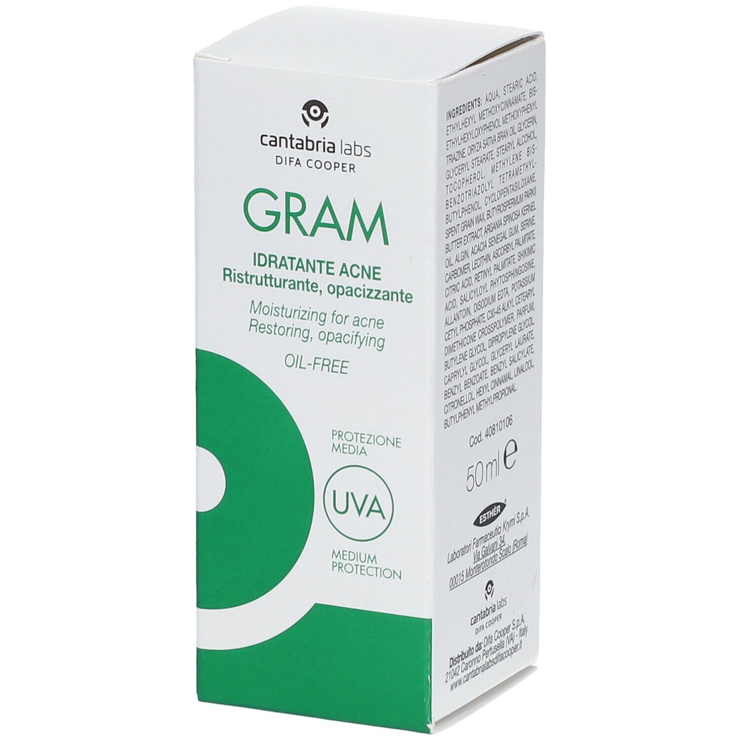 Gram Idratante Acne
