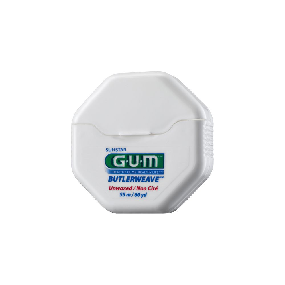 Gum® Butlerweave Unwaxed Filo Interdentale