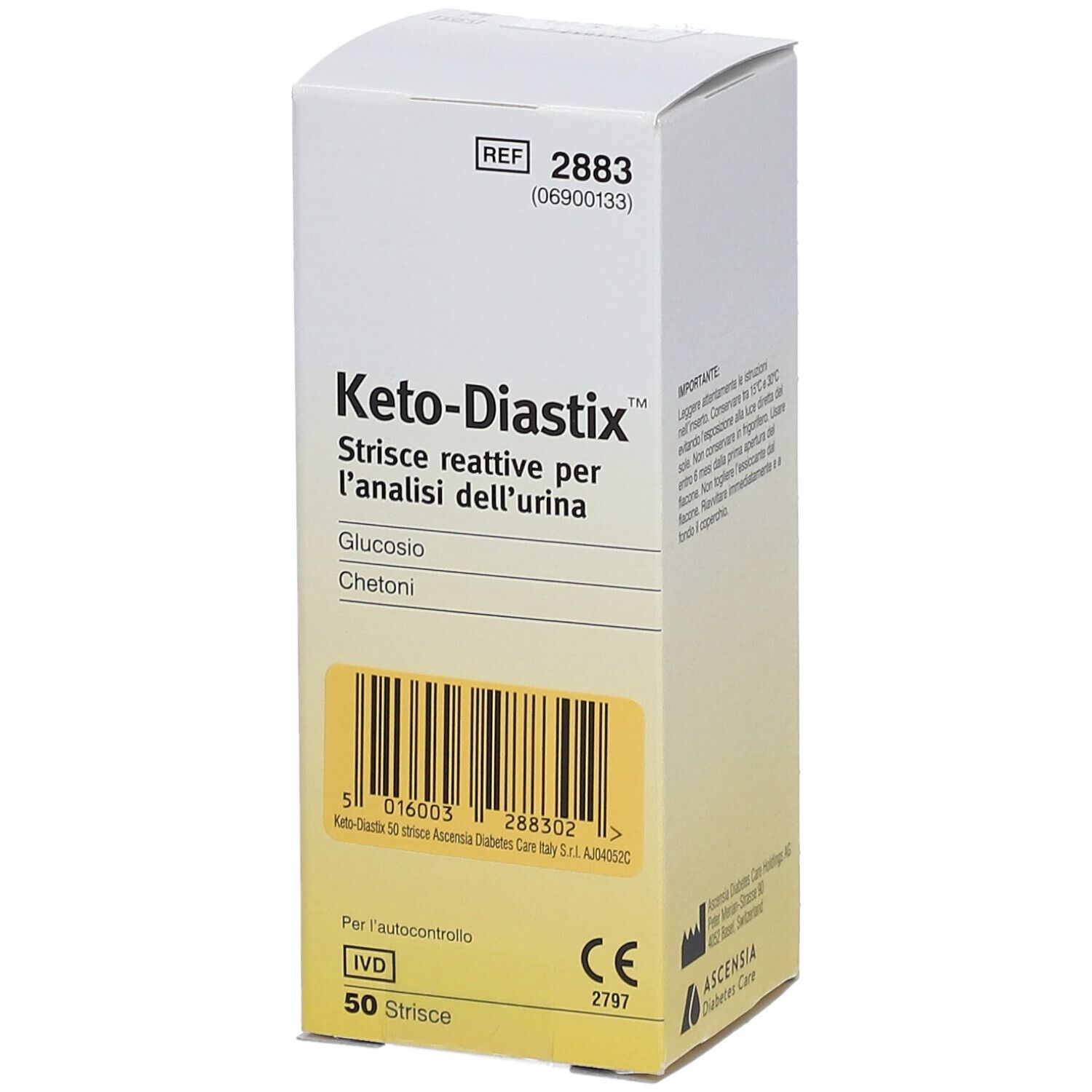 Keto Diastix Strisce Reattive Analisi Urina
