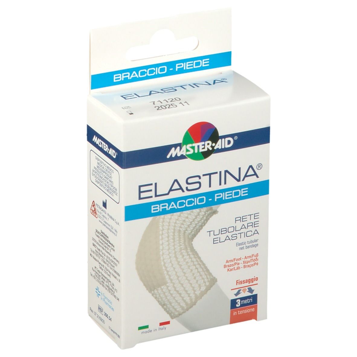 MASTER-AID® Master Aid® Elastina® Braccio e Piede 3 m in tensione