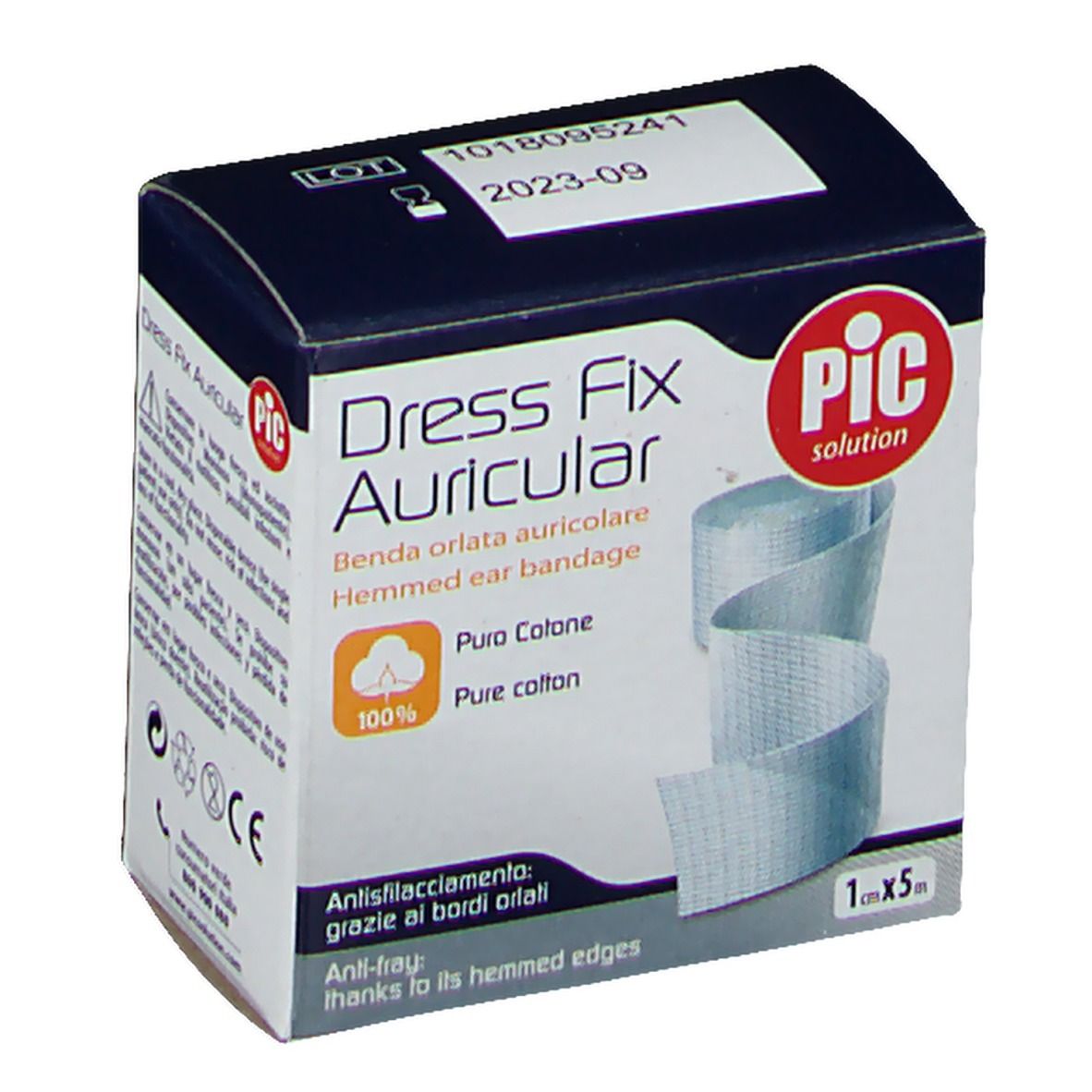 Pic Dress Fix Auricular Benda Orlata 1 cm x 5 m