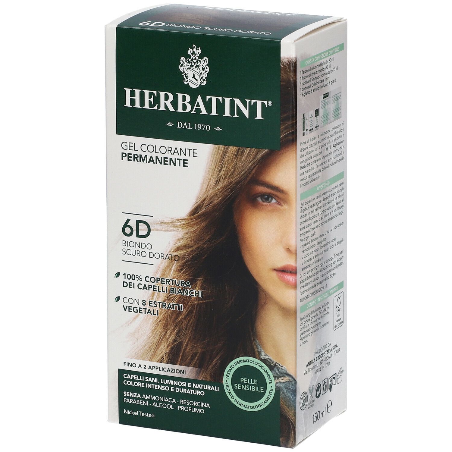 HERBATINT® 6D Biondo Scuro Dorato