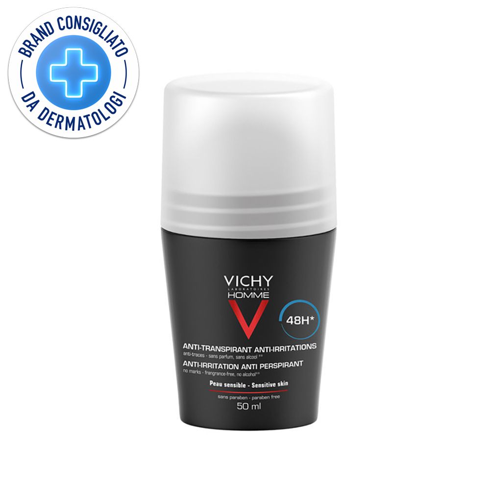 Vichy Homme Deodorante Roll-On Antitraspirante