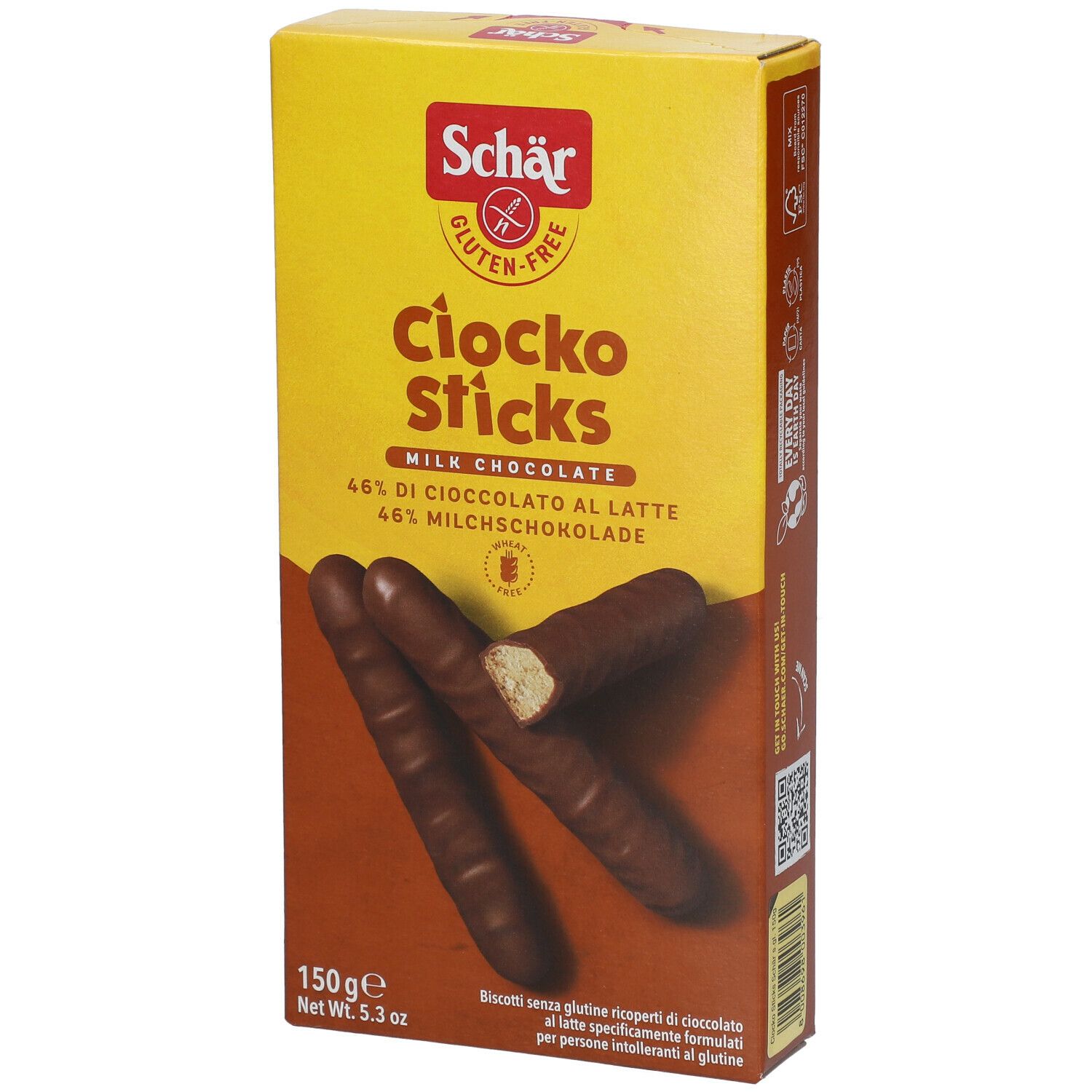 Schär Gluten Free Ciocko Sticks