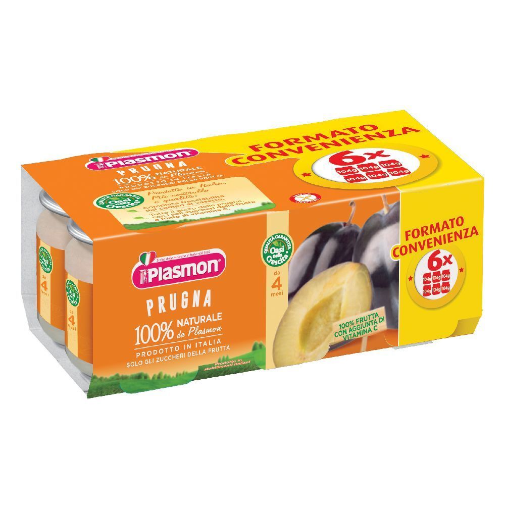Plasmon® Prugna 6 pezzi