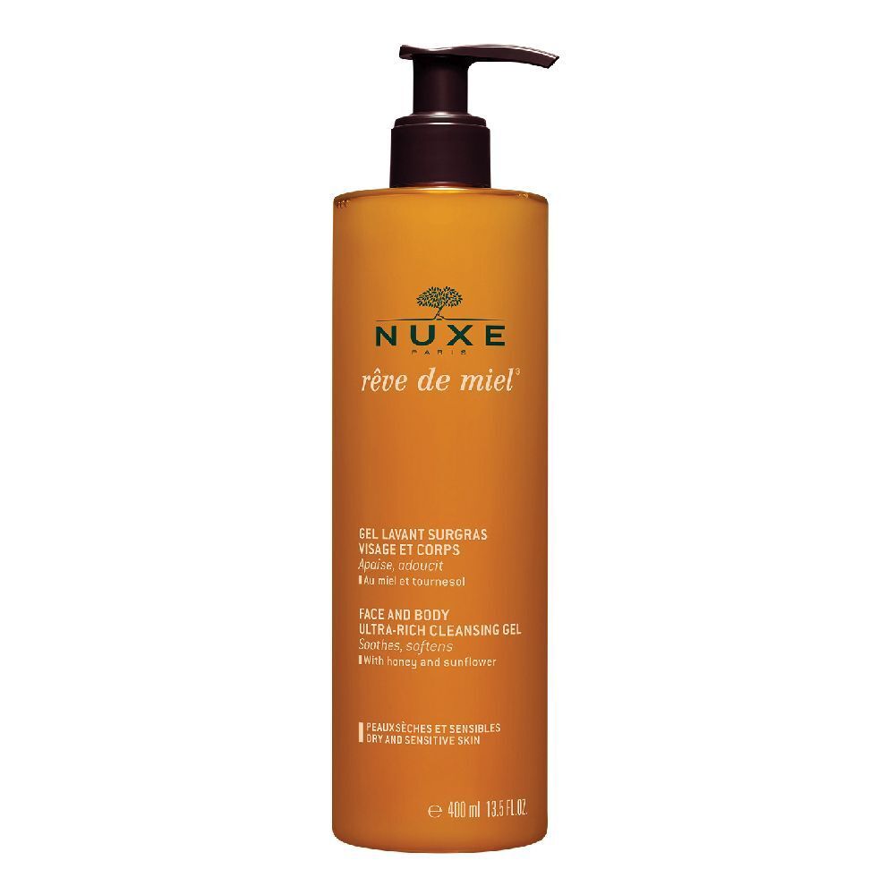 NUXE Rêve de Miel® Gel detergente pelli disidratate - Viso e corpo