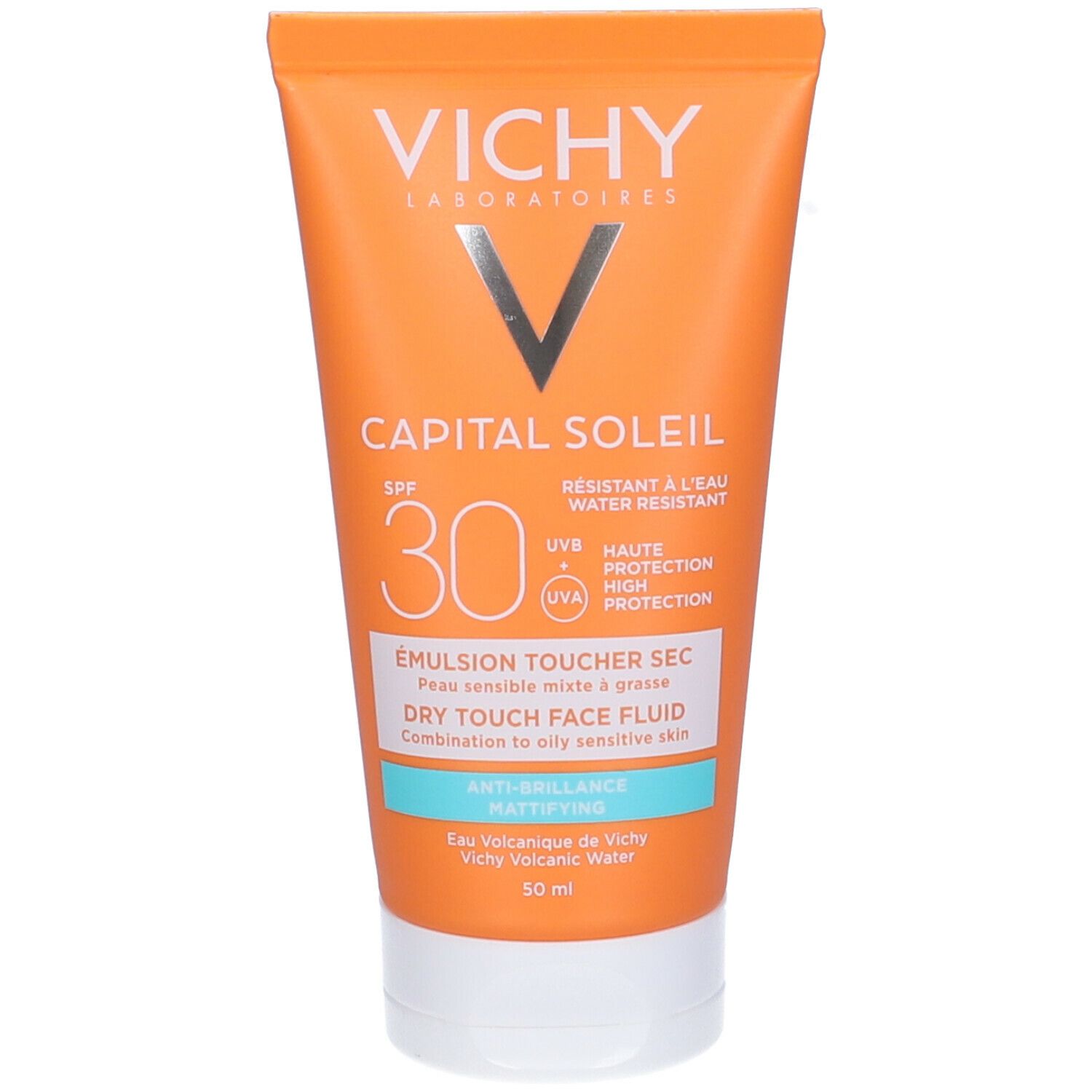 Vichy Ideal Soleil  Emulsione Antilucidità Effetto Asciutto SPF 30