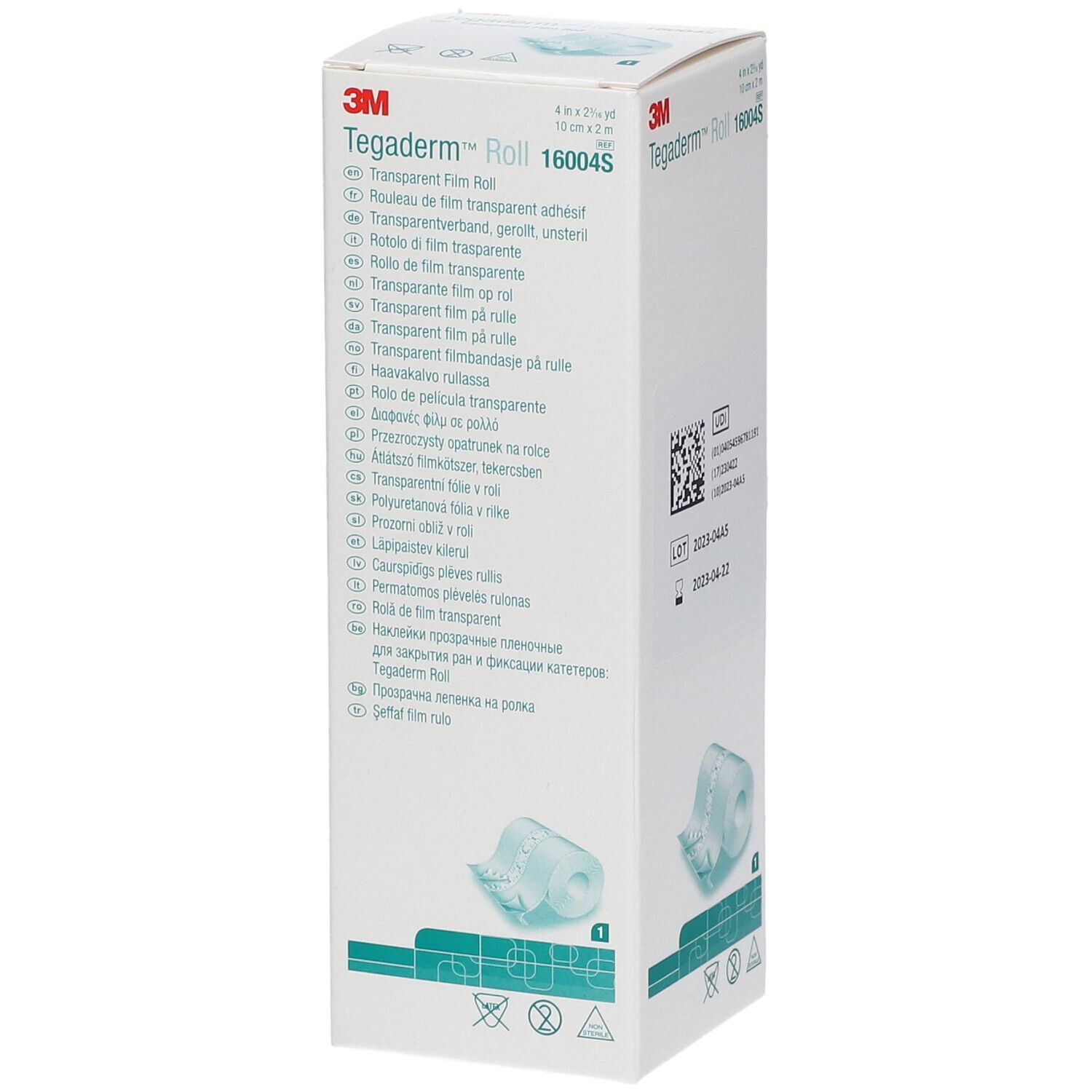 3M™ Tegaderm™ Film Trasparente in Rotolo 10 cm x 2 m