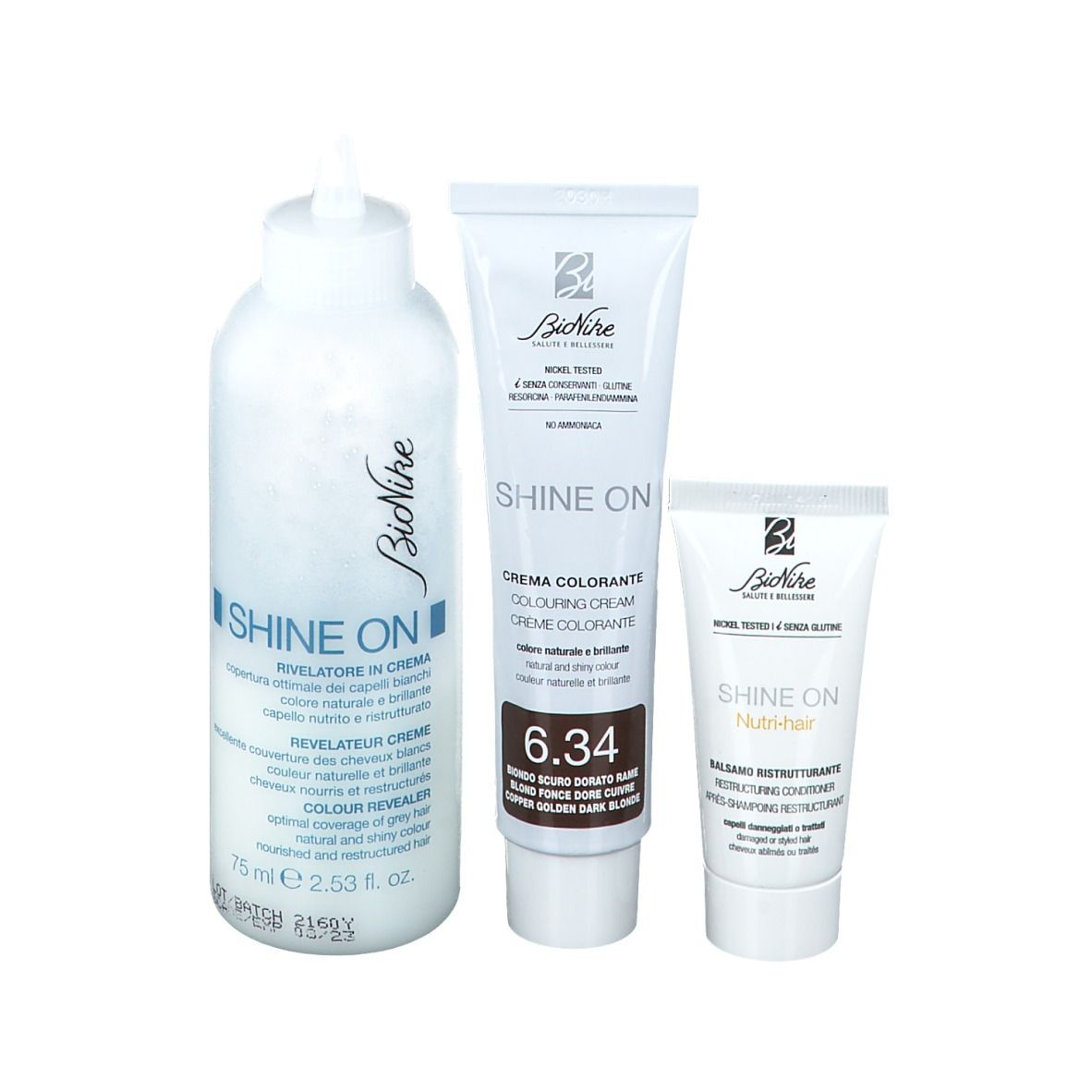 BioNike Shine On Biondo Scuro Dorato Rame 6,34