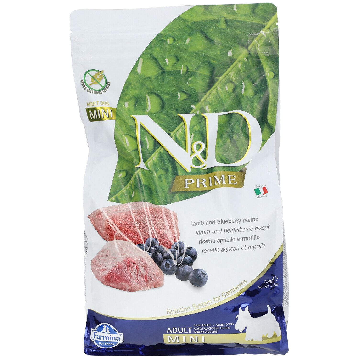 Farmina® N&D Prime Lamb & Blueberry Adult Mini