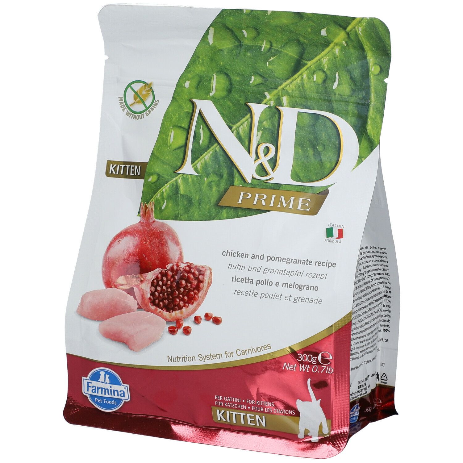 Farmina® N&D Prime Chicken & Pomegranate Kitten