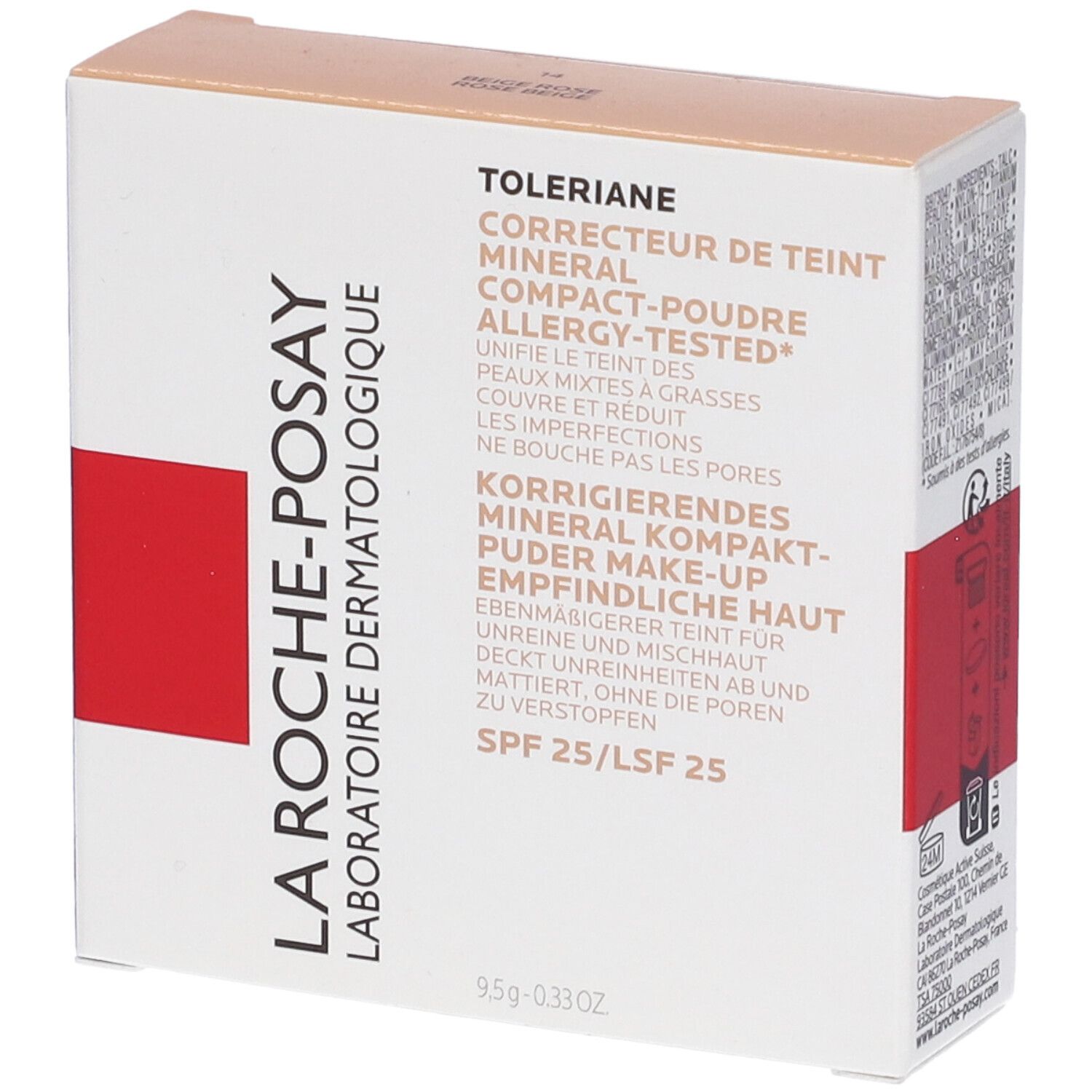 La Roche-Posay Toleriane Teint Fondotinta Mineral Compatto Polvere SPF 25