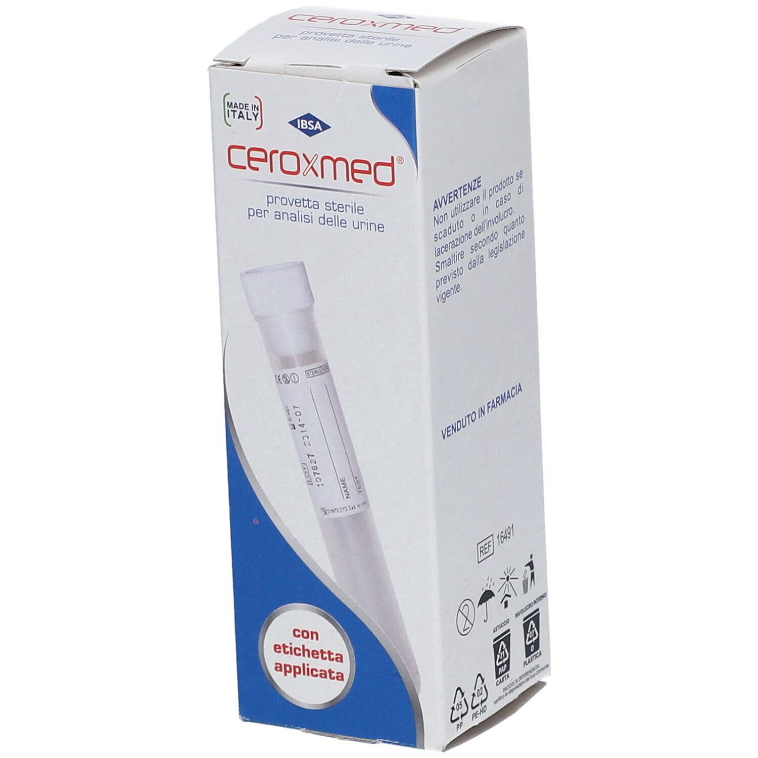 Ceroxmed® Provetta Sterile