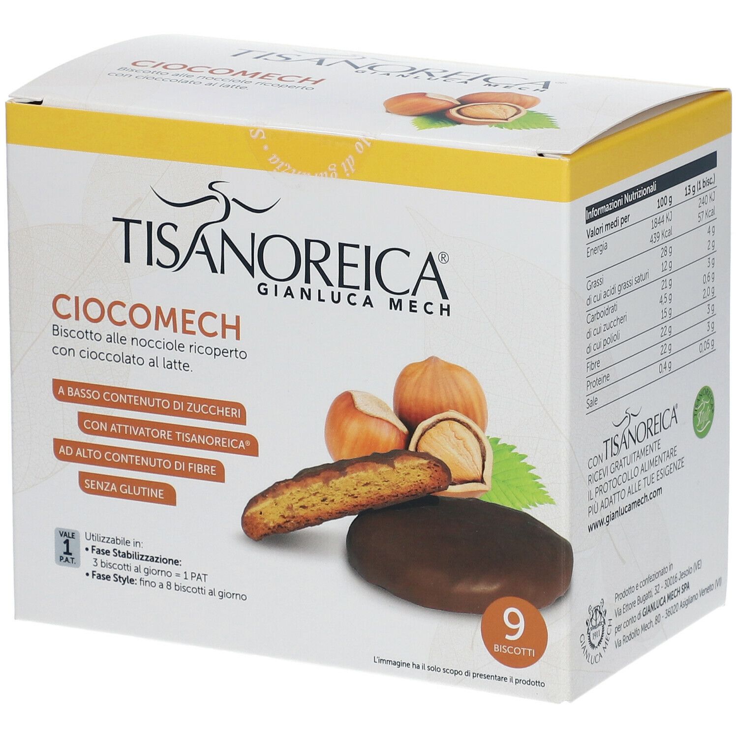 RISANOREICA® Ciocomech al Latte