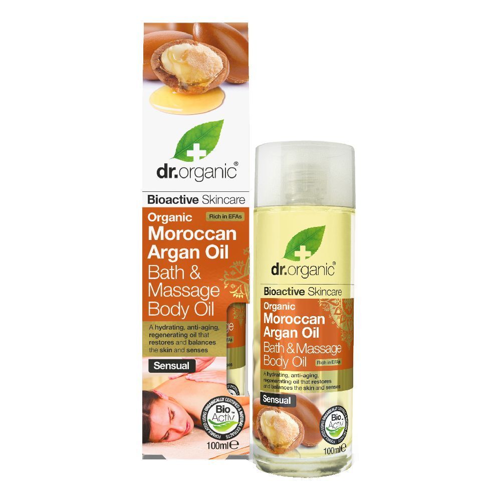 Dr. Organic® Organic Moroccan Argan Oil - Bath & Massage Oil