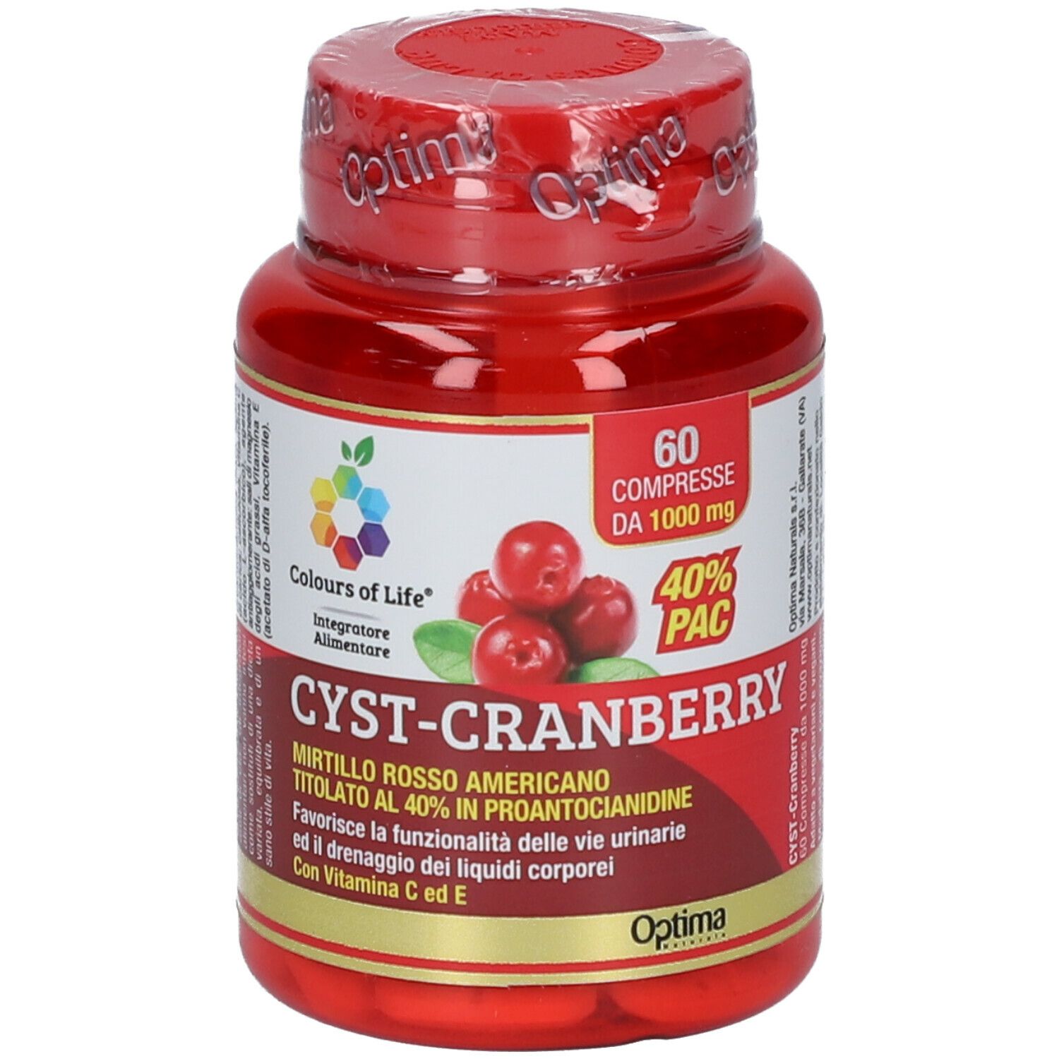 Optima CYST-CRANBERRY