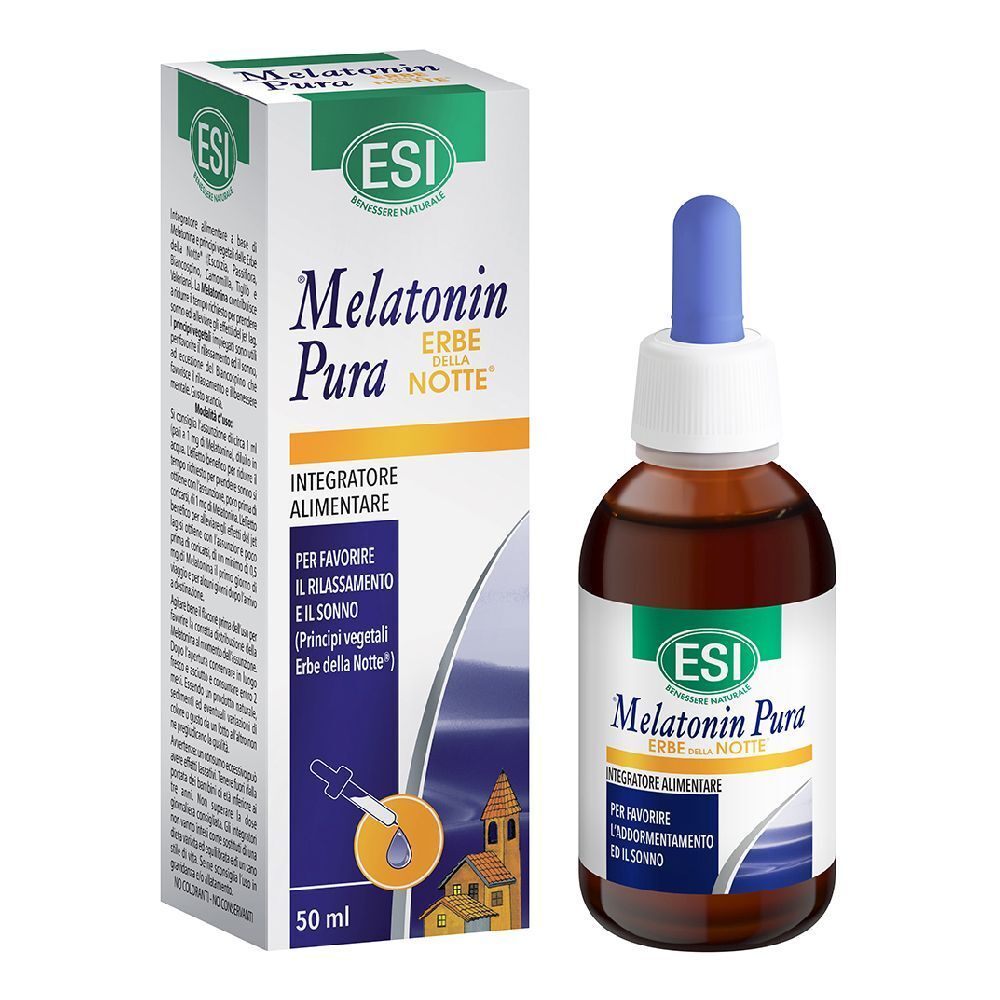 Melatonin Pura Erbe Della Notte Gocce