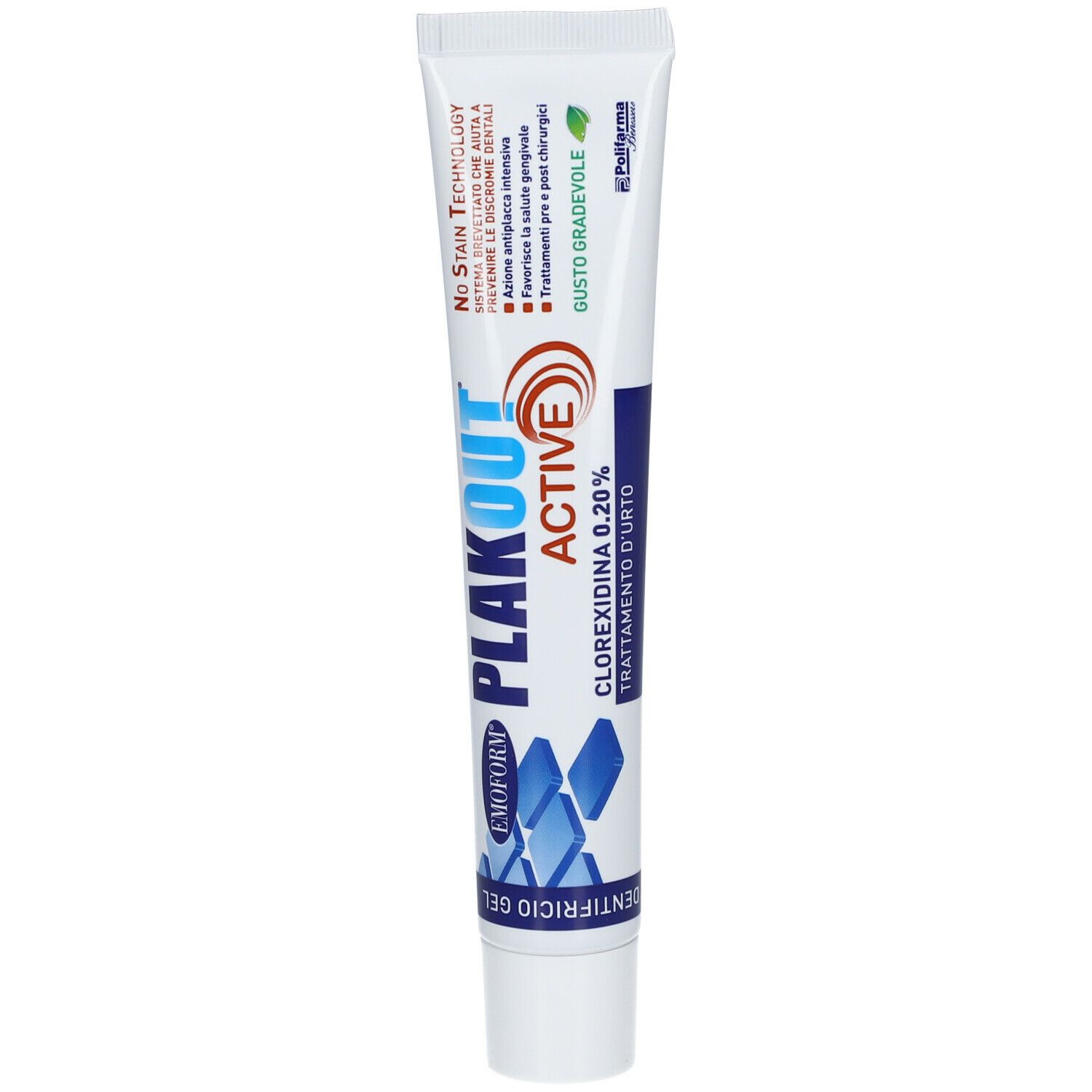 Emoform®Plak Out® Active Dentifricio 0,20%