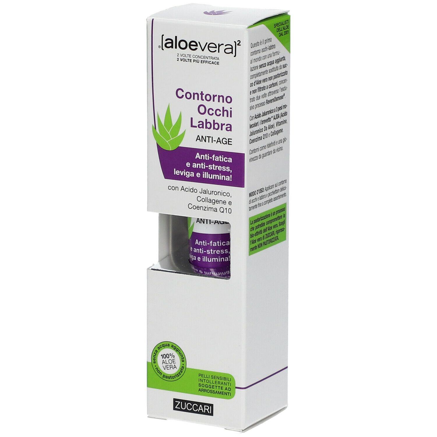 ®[aloevera]² Contorno Occhi Labbra Anti-age