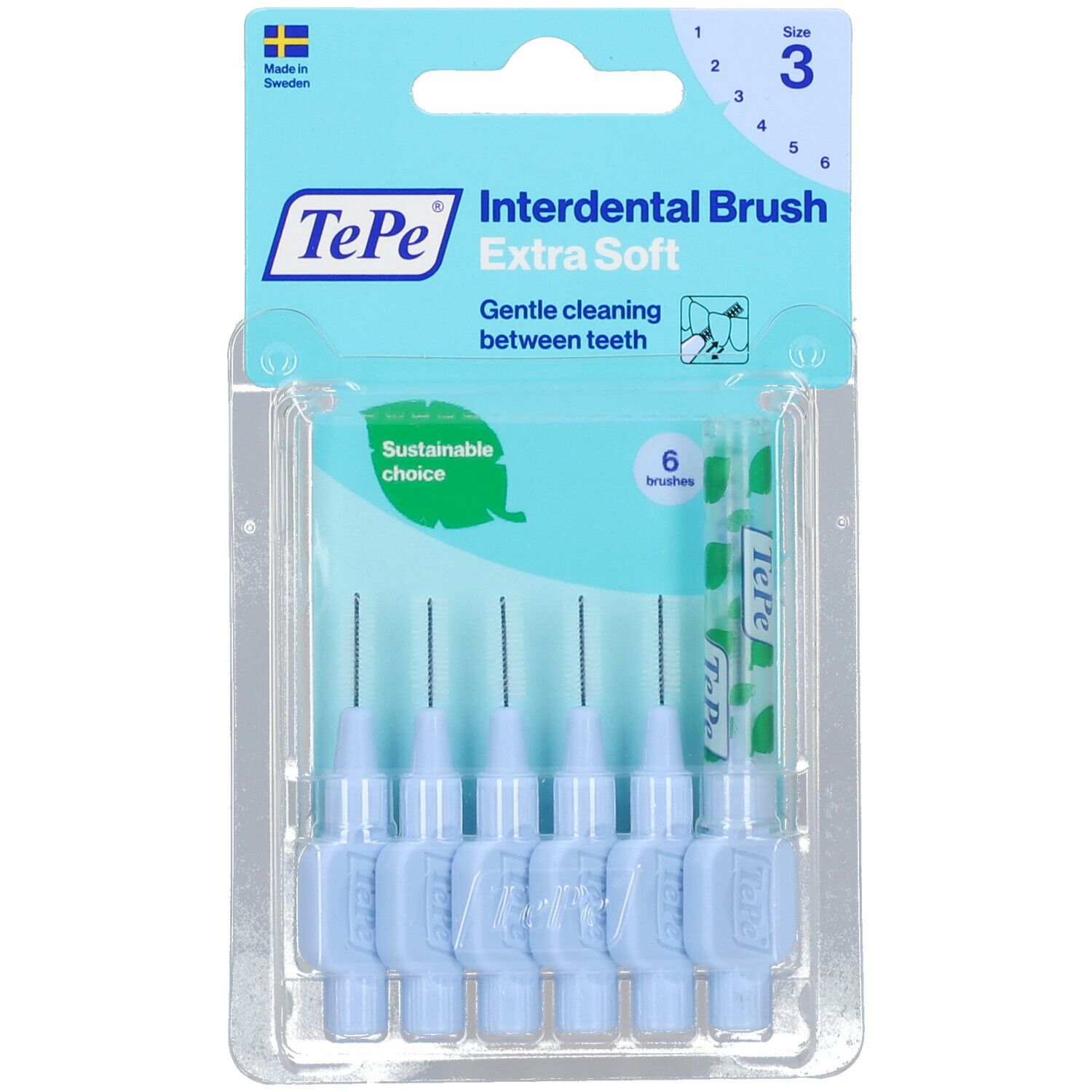 TePe® Scovolino Extra Soft Blu ISO 3