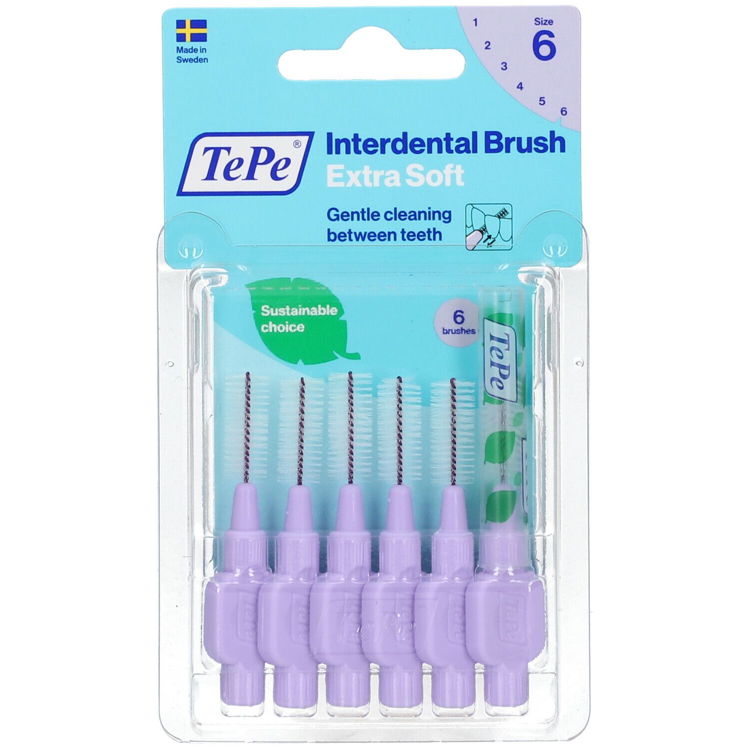 TePe® Scovolino Extra Soft Lilla ISO 6