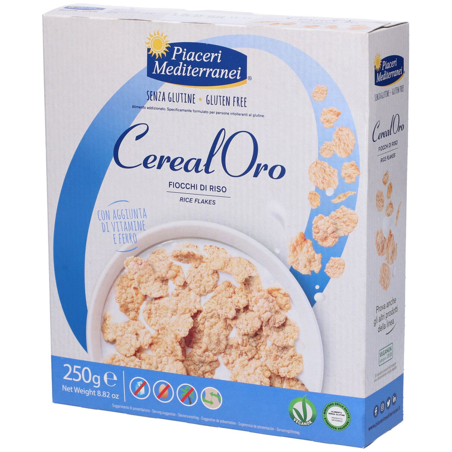 Piaceri Mediterranei® Cereal Oro Fiocchi di Riso