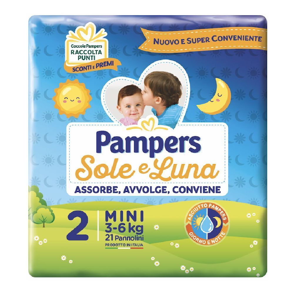 Pampers Sole e Luna Mini