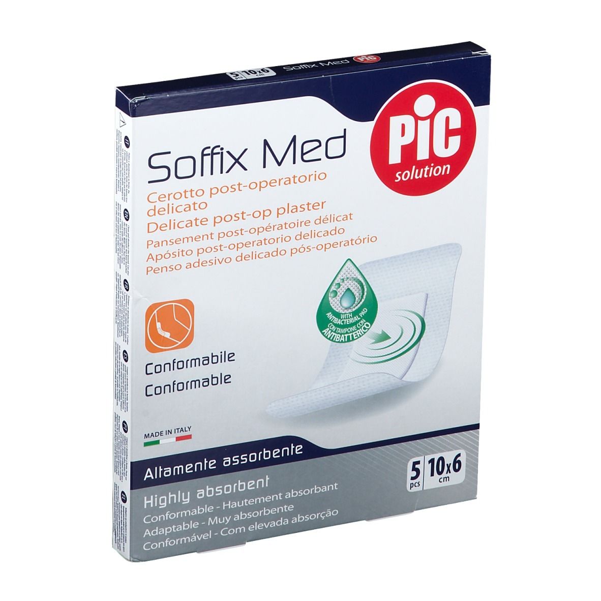 Pic® Soffix Med Cerotto post-operatorio? 10 x 6 cm