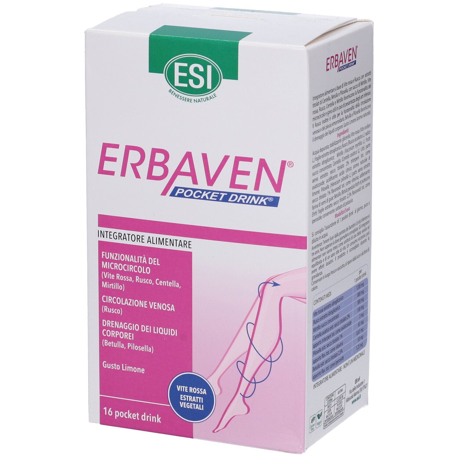 ESI Erbaven® pocket drink