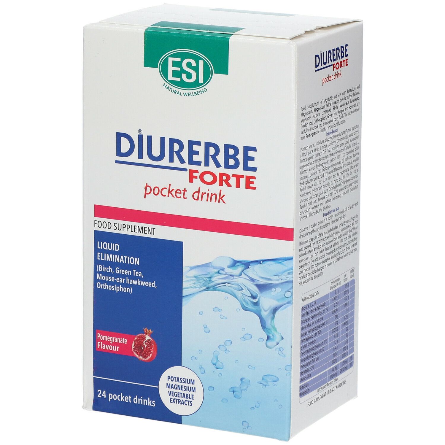 ESI Diurerbe Forte Pocket Drink Melograno