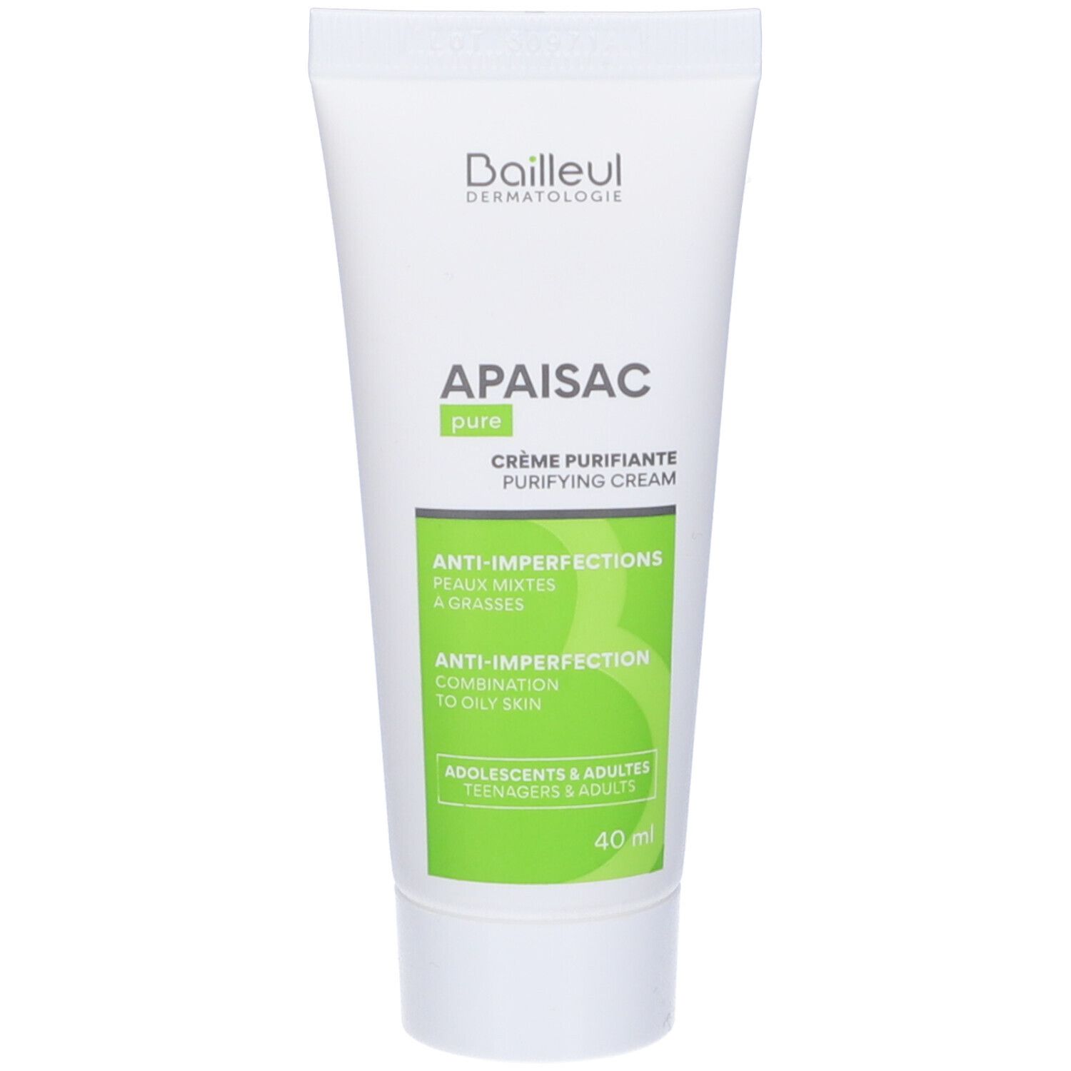 Apaisac BIORGA Pure Crema Purificante 