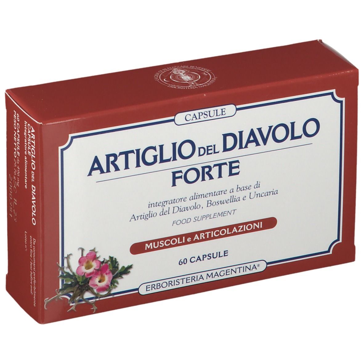 Erboristeria Magentina® Capsule Artiglio del Diavolo Forte