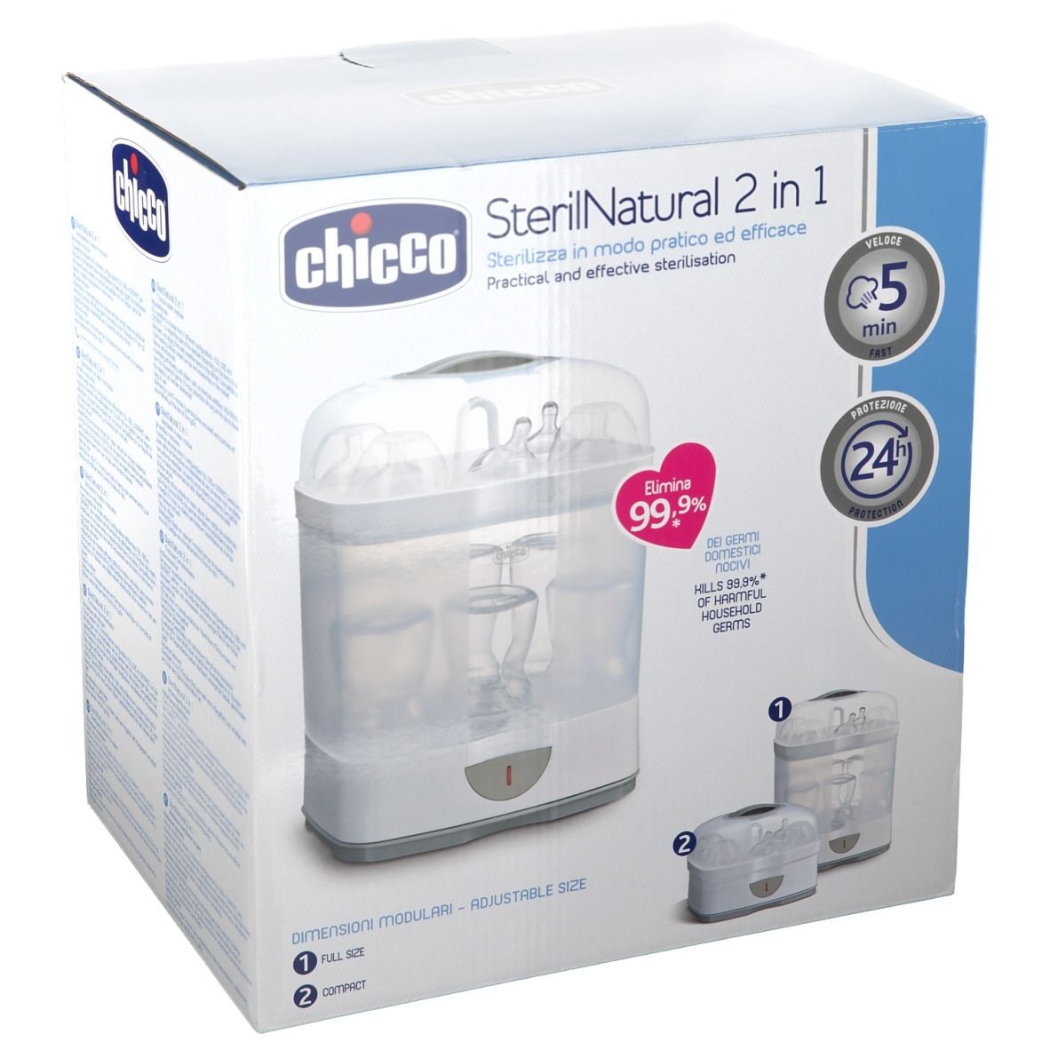 Chicco® SterilNatural 2in1