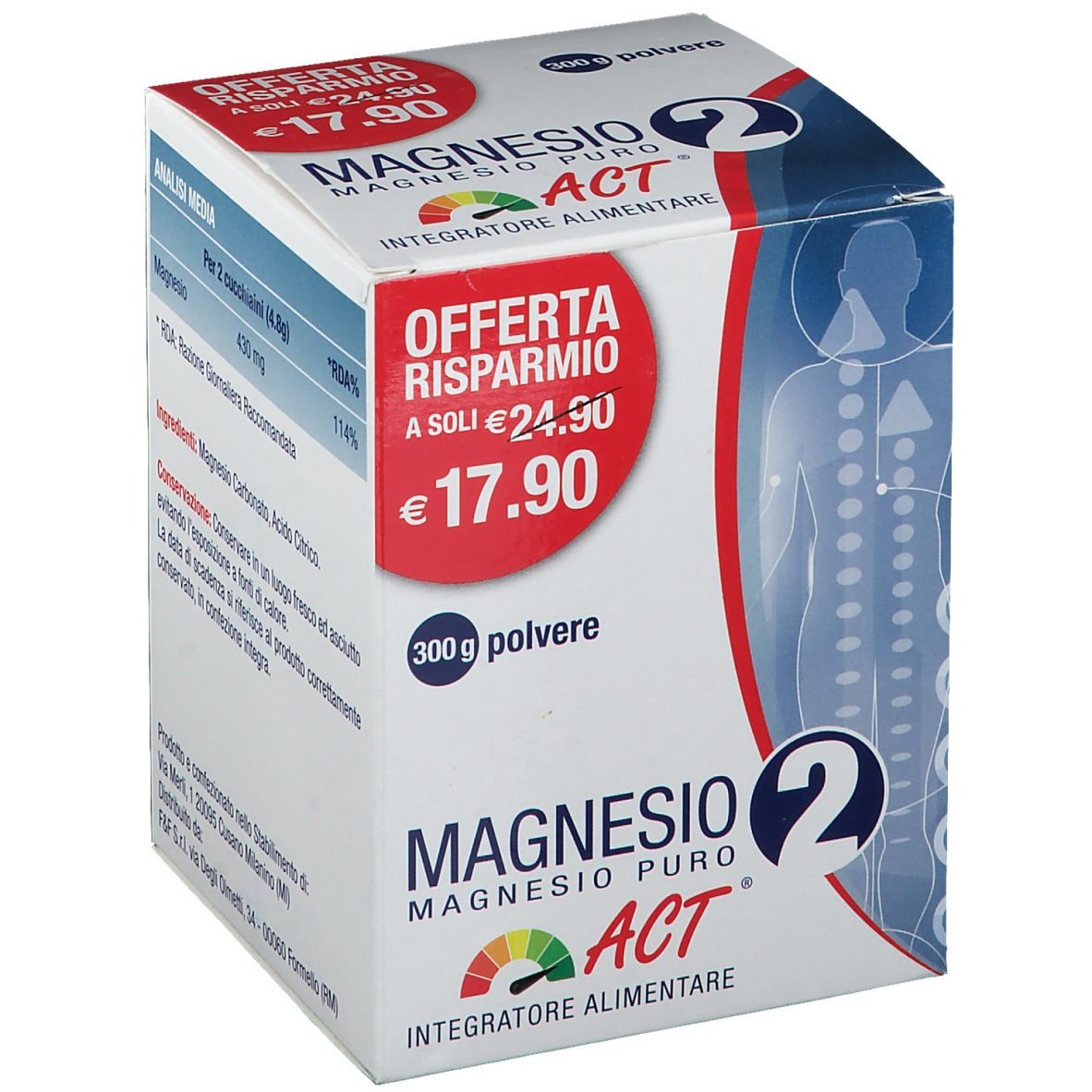 MAGNESIO 2 ACT